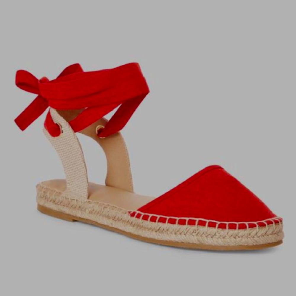 Juniper lace-up Espadrille Flat